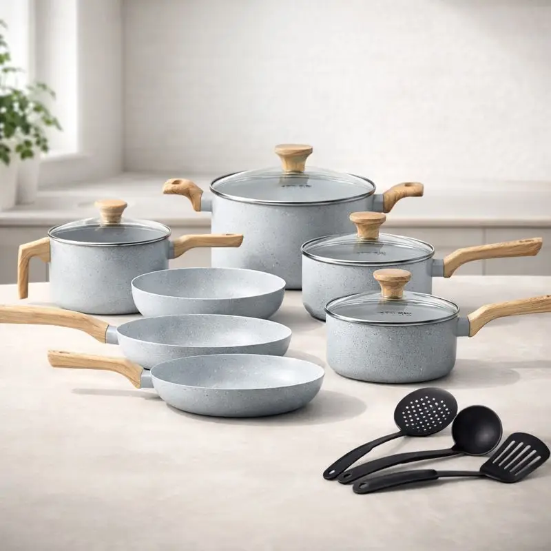 jogo de panelas cerâmica